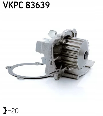 фото №13, Skf водяной насос citroen/peugeot/fiat/suzuki 2,0 berlingo 98- / ducato 01- /