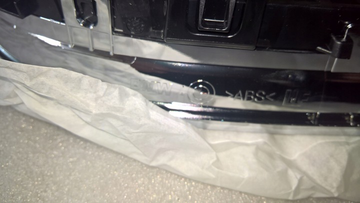 фото №10, Bmw e90 e91 решітка впуск повітря решітка радіатора ліва решітка радіатора решітка оригінальний номер 7201969