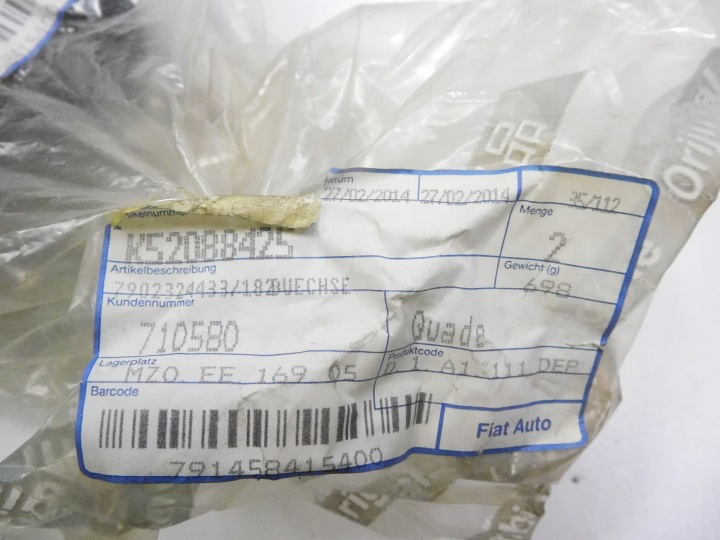 фото №7, Втулка whacza jeep cherokee 01-08 oem номер k52088425