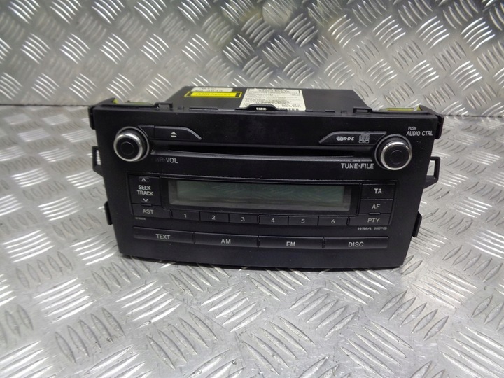 фото №1, Радио заводские toyota auris 86120-02510