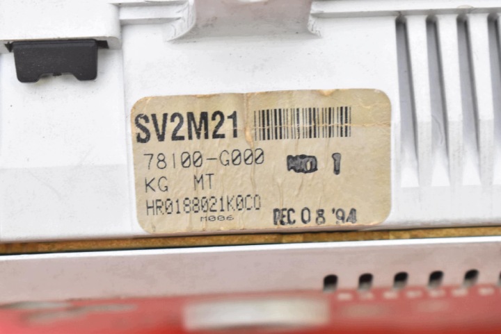 фото №7, Панель приборов eu 78100-g000 honda accord купе usa 5 v 2.0i 136 km 93-96