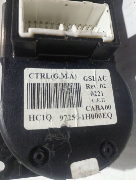 фото №6, Панель климат-контроля kia ceed 972501h000eq