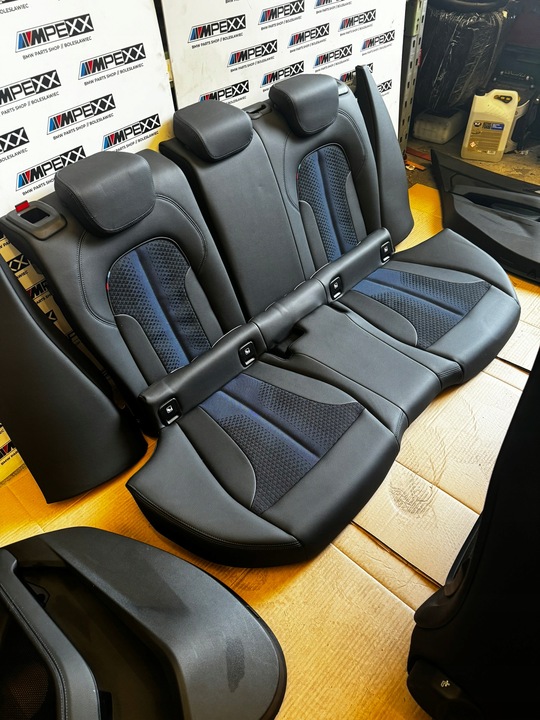 фото №6, Bmw 1' f40 сидіння салон м-пакет комплектні сидіння оббивка підігрів