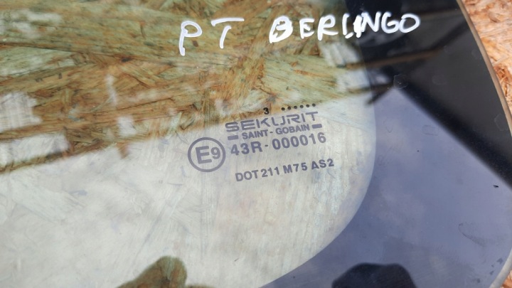 фото №5, Стекло кузова правое зад citroen berlingo 03r рестайлинг uk