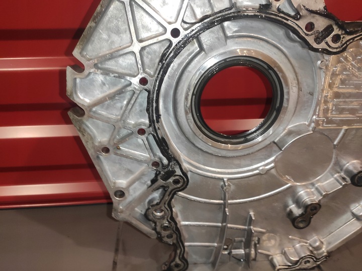 фото №11, Audi q7 4l 3.0tdi cjg cjga корпус защита крышка распределительный вал датчик вала оригинал