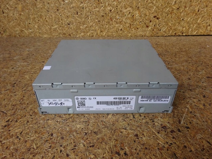 фото №13, Audi a5 8t рестайлинг модуль тюнер радио радио harman becker 4g0035061n