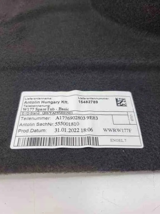 фото №6, Корпус диски запасного mercedes-benz sprinter 2-t 901, 902 a1776902803