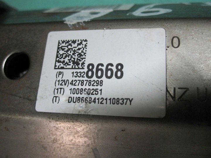 фото №9, Opel astra j iv 11r колонка кермова замок запалювання 13328668 13500157 20939745