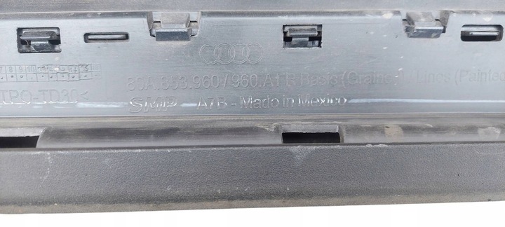 фото №11, Audi q5 ii 80a планка дверь правая перед 80a853960