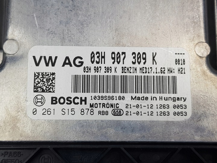фото №10, Новый компьютер блок управления двигателя volkswagen atlas 3.6 v6 03h907309k