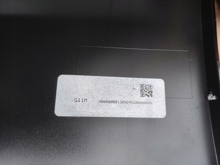 фото №5, Планка пороговая правая левая m набор bmw 7 g11 цвет 475