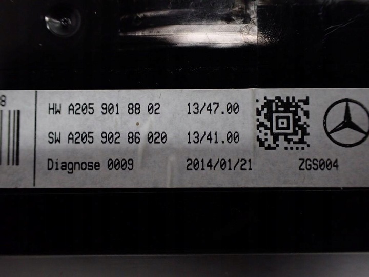 фото №9, Дисплей head up hud європа mercedes c-klasa w205 14r