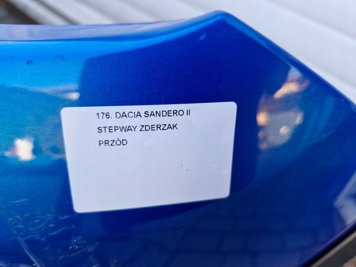 фото №7, Dacia sandero ii 2 stepway бампер перед передний terpl