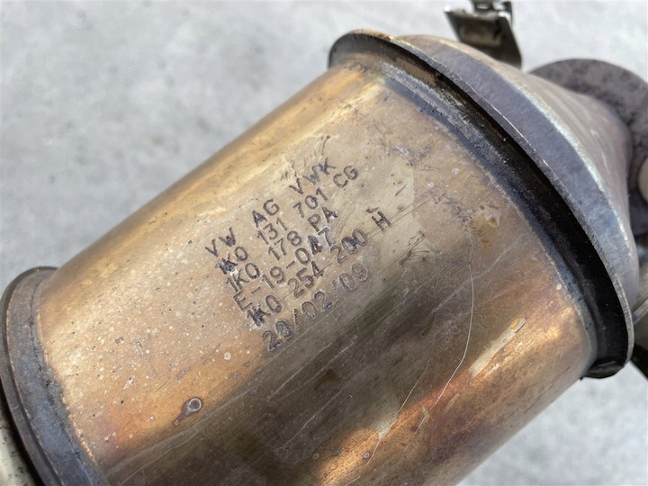 фото №8, Каталізатор труба зонд 1.4 tsi tfsi cax a caxa wv passat b6 b7 08-15 рік