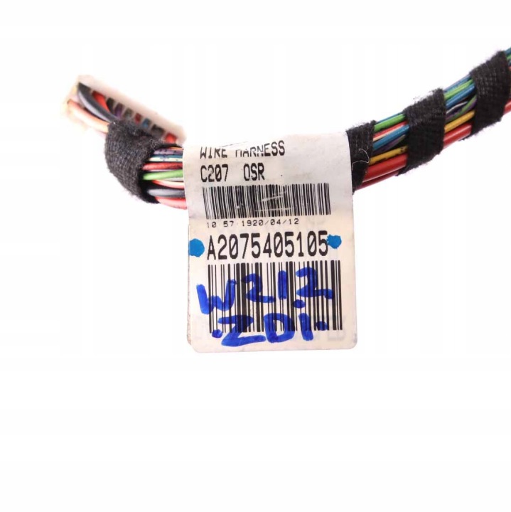 фото №10, Mercedes w204 c207 w212 жгут провод люк a2075405105