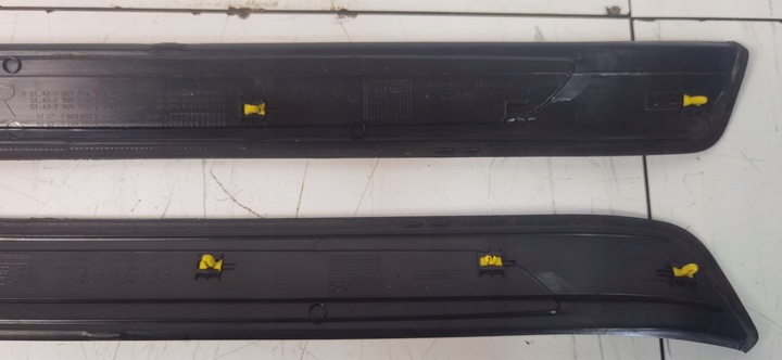 фото №8, Комплект планки порогові м-пакет e90 e91