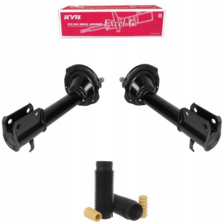 фото №1, Амортизатори зад лівий+ праві + відбійники захисні накладки do subaru forester 2002-2008