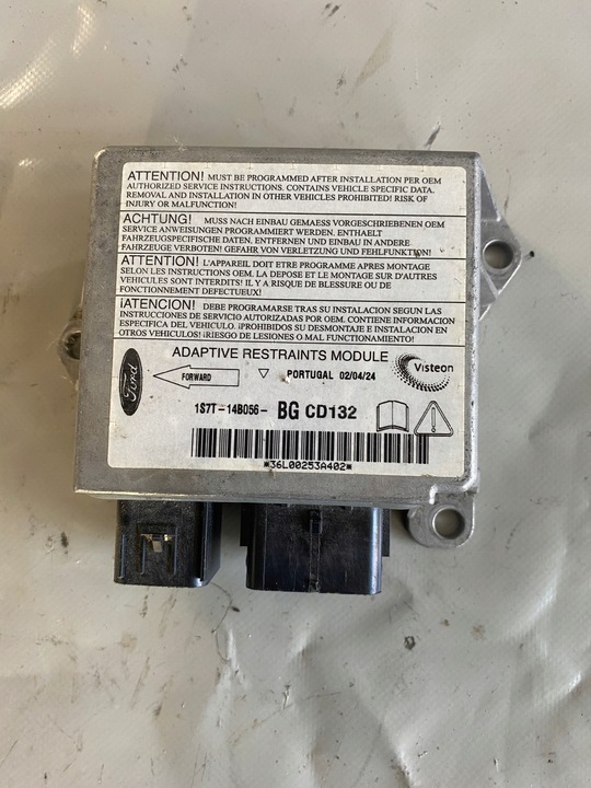 фото №1, Датчик подушка безпеки подушок ford 1s7t-14b056-bg