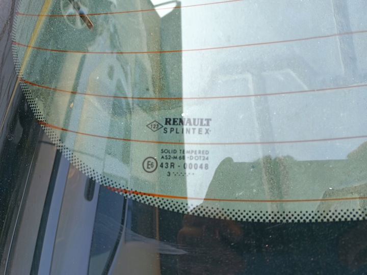 фото №5, Стекло зад задняя renault scenic ii