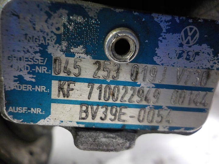 фото №8, Volkswagen polo v 1.4 tdi турбонагнітач турбіна 045253019j