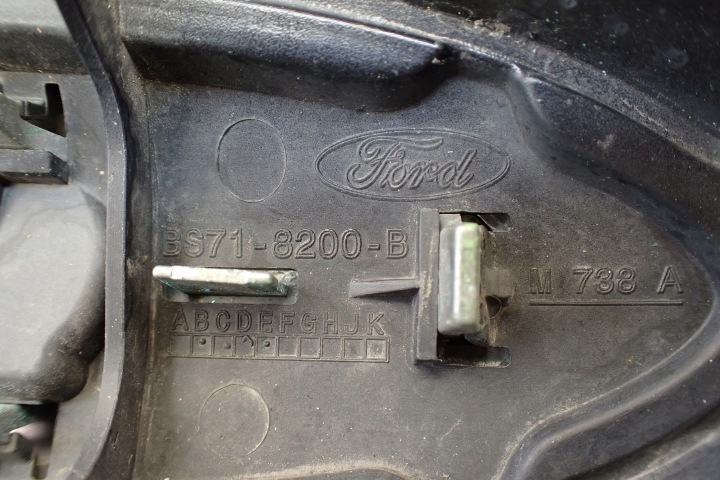 фото №14, Ford mondeo mk4 рестайлінг 10- решітка решітка бампер перед bs71-8200-b oem номер
