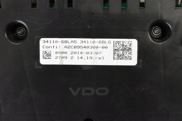 фото №8, Панель приборов eu 34110-68la5 suzuki swift 5 v mk7 1.2 vvt 95 km 10-15