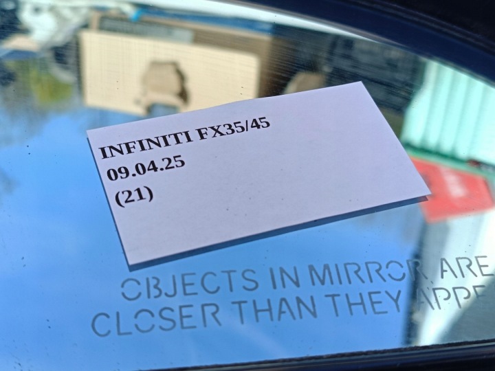 фото №7, Зеркало внешние правое infiniti fx35 fx45