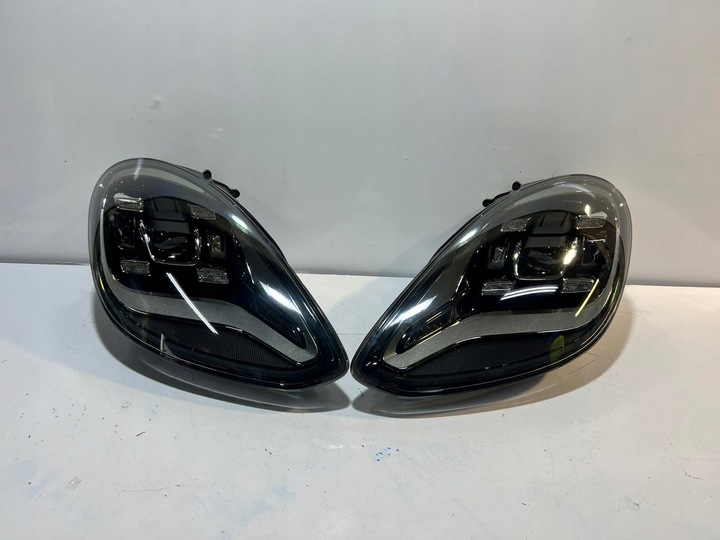 фото №9, Porsche panamera 971 повний led срібний лампа ліва права