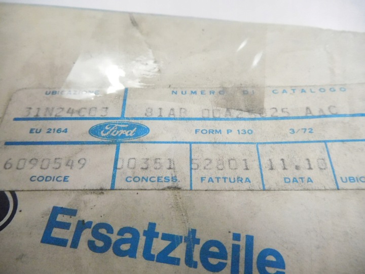 фото №8, Ущільнювач скла двері ліві зад ford escort/orion 1981-1986 oem номер 6090549