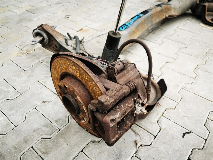 фото №6, Citroen c4 picasso ii вісь балка підвішування зад комплектна демонтаж