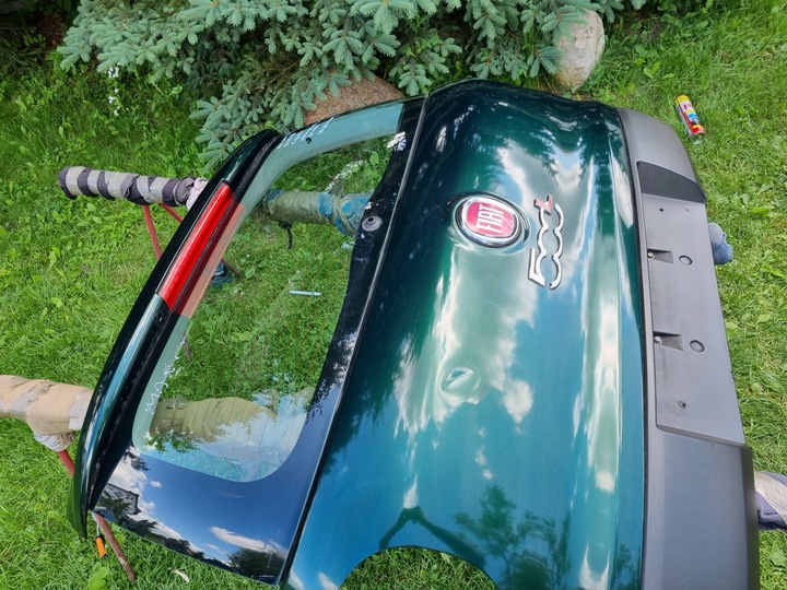 фото №13, Крышка багажника fiat 500l лак 390/b 2013r