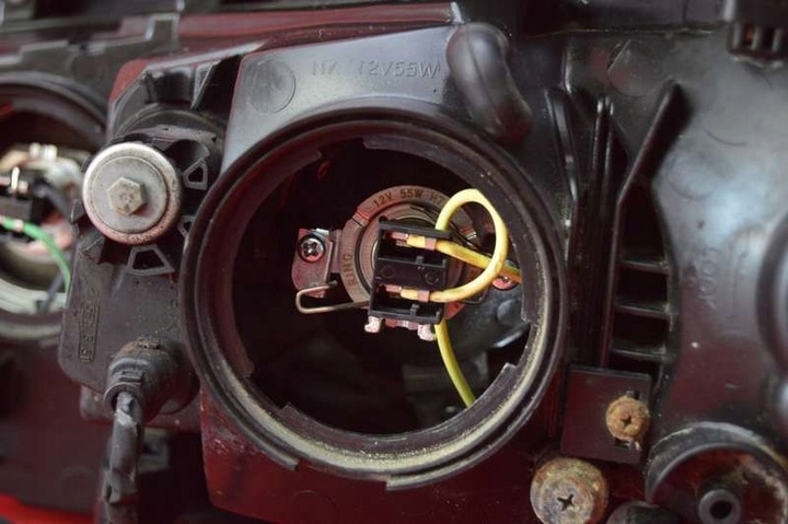 фото №6, Фара правий лампа перед лінза uk 92102-2bxxx hyundai santa fe 2 ii