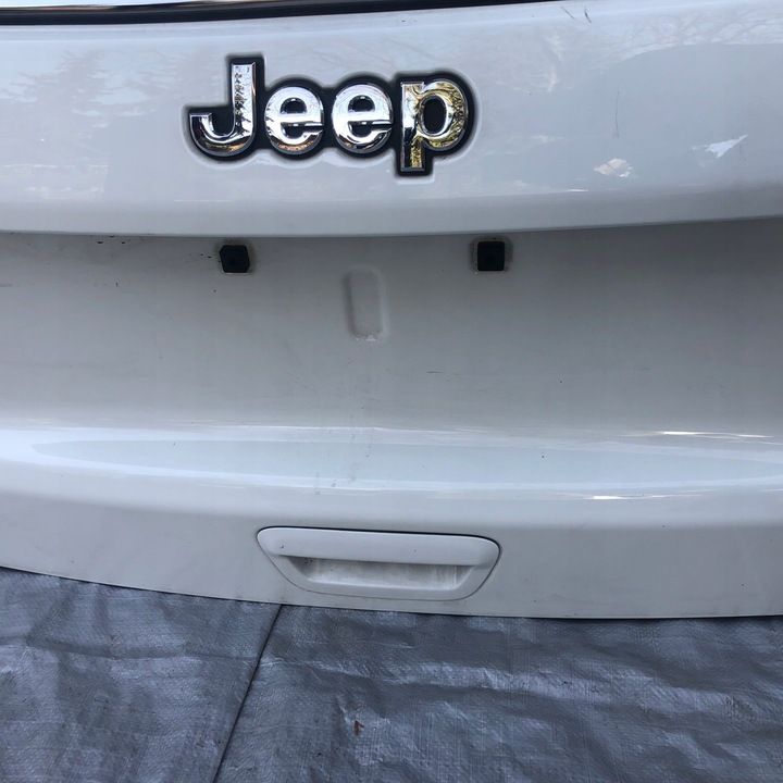 фото №6, Jeep compass ii крышка задняя комплектная белая 2018-