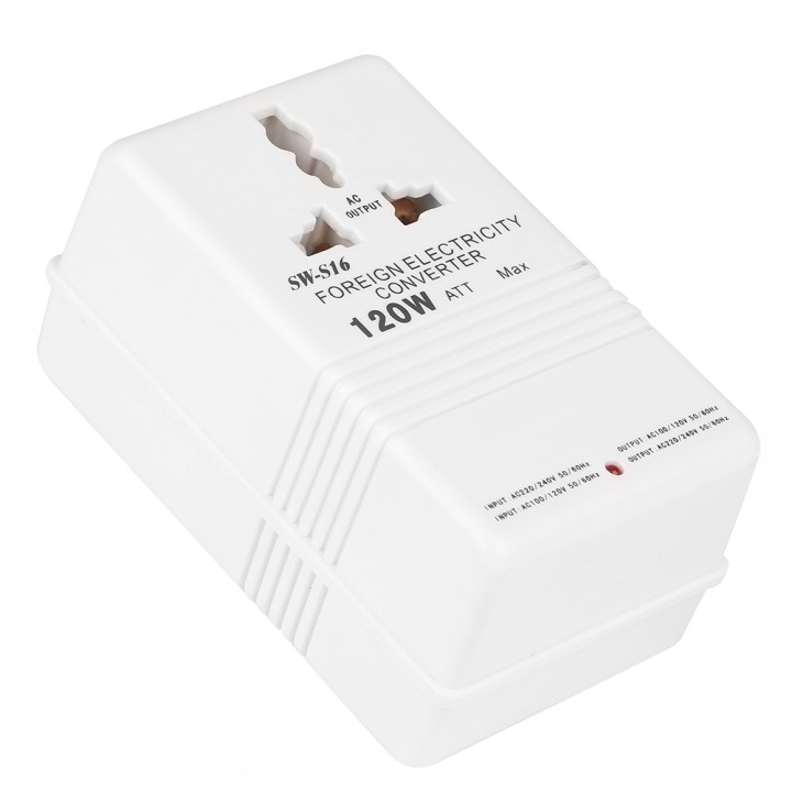 фото №7, Transformator sw-s16 адаптер перехідник 110v na 220v