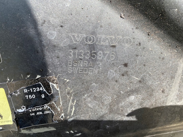 фото №14, Volvo xc60 рестайлинг капот перед 31335876 оригинал