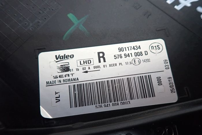 фото №12, Seat ateca полный led 16-21 фара правое фара правая 576941008d
