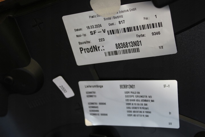 фото №10, Бампер перед переднє mercedes s-klasa w223 223 63 amg usa a2238854001