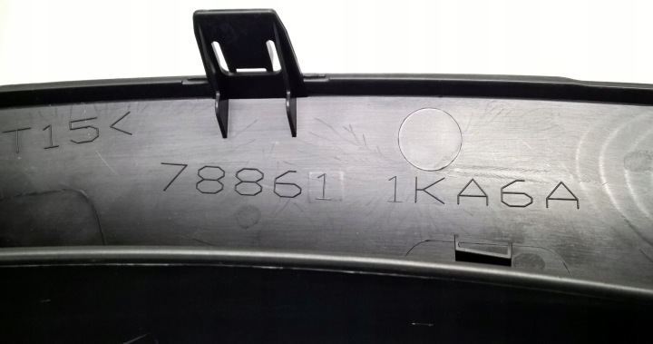 фото №13, Nissan juke f15 2010-2019 молдинг крыльев левое зад oem номер 78861-1ka6a