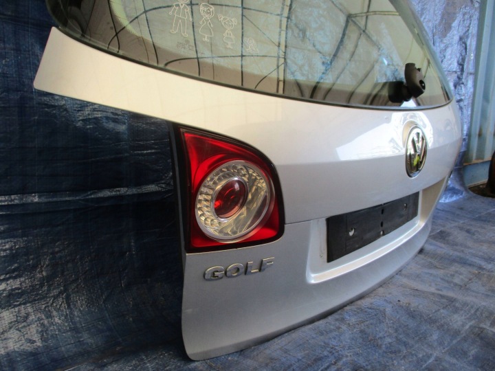 фото №7, Кришка багажника vw golf v + plus bez іржа колір la7w
