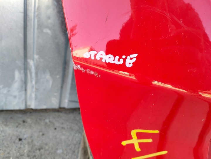 фото №6, Крышка багажника ford fiesta mk7 vii годы 2008-2012 красная 3d 3 дверь