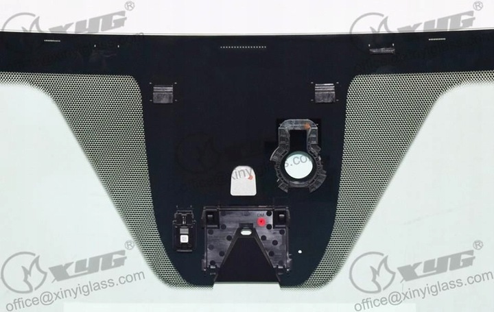 фото №2, Стекло лобовое hyundai santa fe 2019- камера+ датчик+ hud