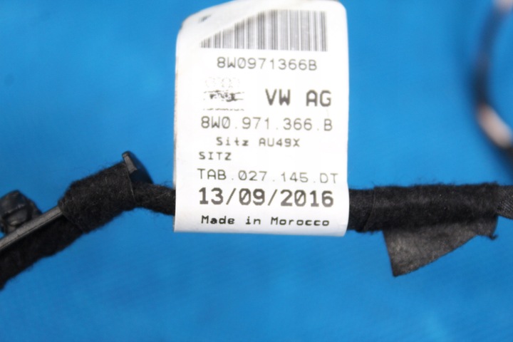 фото №9, Audi a5 f5 джгут сидіння правого подушка безпеки 8w0971365 8w0971366b 2016r