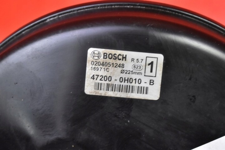 фото №7, Вакуумний підсилювач гальм (серво)  eu 47200-0h010-b peugeot 107 1.0 12v 68 km 05-08