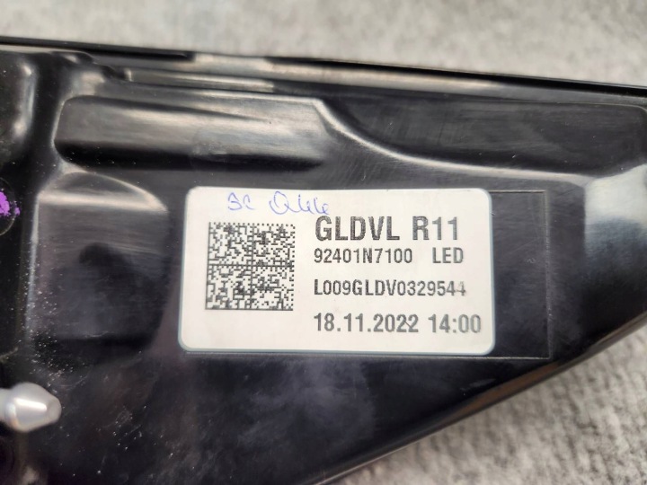 фото №9, Фара задня ліва w крило - hyundai tucson iv nx4 led 92401n7100 20-25