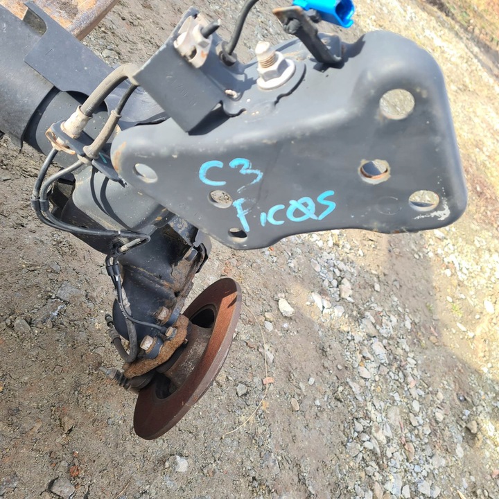 фото №5, Citroen c3 picasso вісь балка задня підвішування