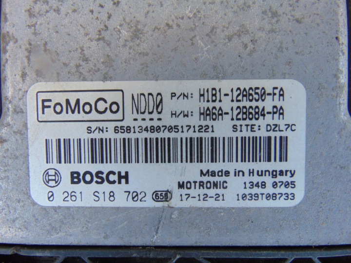 фото №5, Ford fiesta mk8 1.0 ecoboost блок керування двигуном (ебу, комп'ютер двигуна)