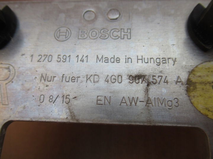 фото №6, Audi a6 c7 a7 4g держатель радара дистроник правое перед 4g0907574a
