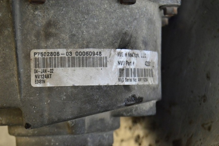 фото №7, Редуктор коробки автомат p7502806-03 bmw e46 3.0 d 184 km 4x4 97-05