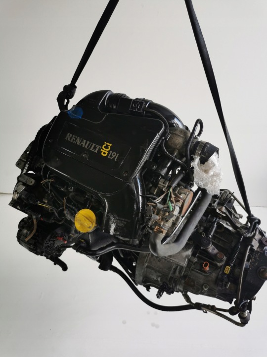 фото №7, Двигатель комплектный renault trafic opel vivaro 1.9 dci f9k f9q