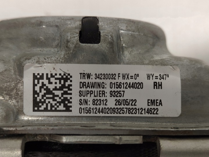 фото №5, Alfa romeo stelvio pas безпеки переднє правий оригінал 2016-